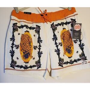 Brixton New Mens S Voyage Hybrid Short 5.5" Mexico City Jaguar Relaxed Stretch